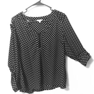 Candie’s Heart-printed Blouse